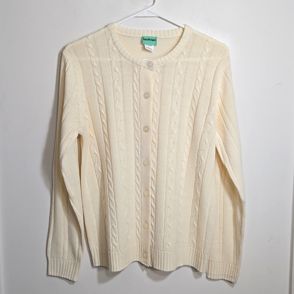 💥Sarah Morgan Creme Color Sweater